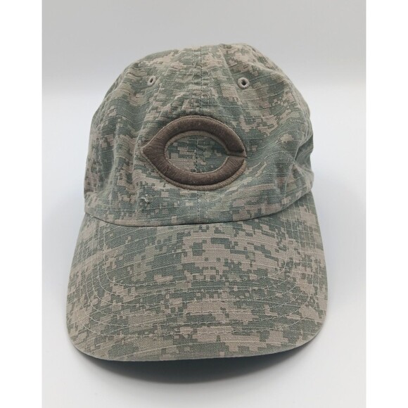 Cincinnati Reds Hat Cap Men One Size Digital Camo Military Troops MLB Baseball - Picture 1 of 9